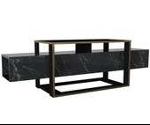 Dekorister Exclusive Bianco Tv Ünitesi Mermer thumbnail 4