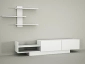 Dekorister Egemen Tv Ünitesi Beyaz thumbnail 4