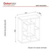 Dekorister Ovis Yan Sehpa Beyaz - 3