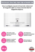 Shea Yağı - Fas Argan Yağı ve Bambu Özlü - Çok Kuru Ciltler İçin - 100gr - 1