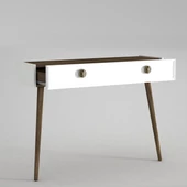 Dekorister Exclusive Nadya Dresuar Beyaz-Ceviz - 7