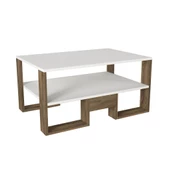 Dekorister Golden Orta Sehpa Beyaz-Ceviz - 4