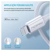NPO UTL20 45W 2m TPE USB to Lightning Hızlı Şarj ve Data Kablosu - 3