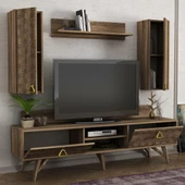 Dekorister Exclusive Yakamoz Tv Ünitesi Ceviz - 4