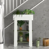 Dekorister Nola Çiçeklik Beyaz-Garden - 1