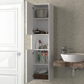 Dekorister 2 Kapaklı Asma Banyo Dolap - 3