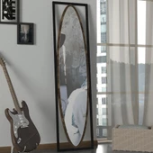 Dekorister Exclusive Luppi Dekoratif Metal Çerçeve Boy Aynası - 3