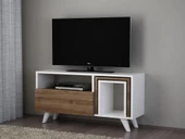 Dekorister Novella K2 Tv Ünitesi Beyaz-Ceviz - 1