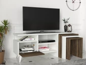 Dekorister Nature Tv Ünitesi Beyaz-Ceviz thumbnail 3