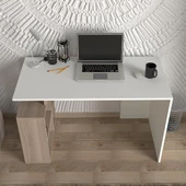 Dekorister Labran Çalışma Masası Beyaz-Cordoba - 4