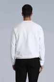 Lufian Grant SweatShirt Erkek Ekru - 5