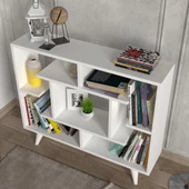 Dekorister Fondea Kitaplık Beyaz - 3