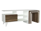 Dekorister Nature Tv Ünitesi Beyaz-Ceviz thumbnail 5