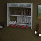 Dekorister Dellana Mutfak Dolabı Beyaz - 1