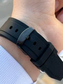 Ferro Silikon Kordon Takvimli Kadran 30 Mt Suya Dayanıklı Erkek Kol Saat EFM.11340-GS thumbnail 4