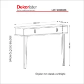 Dekorister Exclusive Lost Dresuar Ceviz - 8