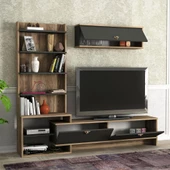 Dekorister Exclusive Pırıl Tv Ünitesi Ceviz-Antrasit - 2