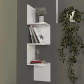 Dekorister Corner Duvar Rafı Beyaz - 2