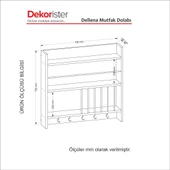 Dekorister Dellana Mutfak Dolabı Beyaz - 2