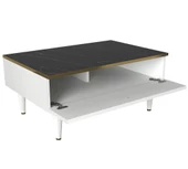 Dekorister Exclusive Ravenna Orta Sehpa Beyaz-Mermer thumbnail 5