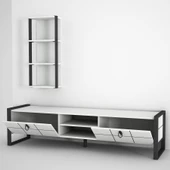 Dekorister Exclusive Lost Metal Tv Ünitesi Beyaz thumbnail 5