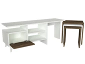 Dekorister Nature Tv Ünitesi Beyaz-Ceviz thumbnail 6