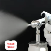 Havalı Alet Seti 5 Parça Metal Depolu Boya Mazot Yağ Hava Lastik Şişirme Tabancası Spiral Hortum - 3