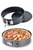 Kapris 3 Lü Kelepçeli Kek Kalıbı Seti 24-26-28 Cm KAP-520 - 2