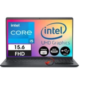 Inspiron 15 3520 Intel Core I5 1235U 12.nesil 16GB 512GB SSD 15.6 Full Hd 120HZ Windows 11 Pro Çanta HEDIYELI- thumbnail 2