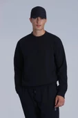 Lufian Grant SweatShirt Erkek Lacivert - 1