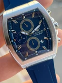 Ferro Silikon Kordon İç Fonksiyonları Aktif  30 Mt Suya Dayanıklı Erkek Kol Saat EFM.31346-L3 thumbnail 4