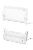Wellgro 90*65 cm Beyaz Yatak Bariyeri, Çocuk Yatak Korkuluğu - 1
