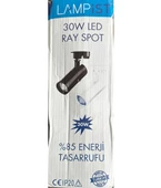 30W Led Ray Spot Lampist 3 Adet 3000K - 1