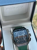 Ferro Silikon Kordon İç Fonksiyonları Aktif  30 Mt Suya Dayanıklı Erkek Kol Saat EFM.31346-F1 thumbnail 1