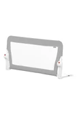Wellgro 90*65 cm Gri Yatak Bariyeri, Çocuk Yatak Korkuluğu - 3