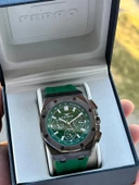 Ferro Silikon Kordon İç Fonksiyonları Aktif 30 Mt Suya Dayanıklı Erkek Kol Saati EFM43001-ZJ thumbnail 1