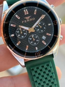 Ferro Silikon Kordon İç Fonksiyonları Aktif 30 Mt Suya Dayanıklı Erkek Kol Saati EM31920-E thumbnail 4