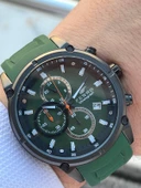 Ferro Silikon Kordon İç Fonksiyonları Aktif 30 Mt Suya Dayanıklı Erkek Kol Saati EFM43001-F10 thumbnail 2