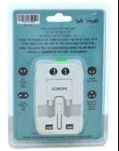 We Travel Seyahat Adaptörü 2xUSB 2.1A - 2