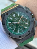 Ferro Silikon Kordon İç Fonksiyonları Aktif 30 Mt Suya Dayanıklı Erkek Kol Saati EFM43001-ZJ thumbnail 2