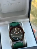 Ferro Silikon Kordon İç Fonksiyonları Aktif 30 Mt Suya Dayanıklı Erkek Kol Saati EM11340-ZJ thumbnail 1