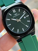 Ferro Silikon Kordon İç Fonksiyonları Aktif 30 Mt Suya Dayanıklı Erkek Kol Saati EM11340-ZJ thumbnail 3