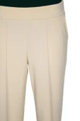 Eray Kadın Hande Krep Kumaş Astarsız Lastikli Bej Pantolon - 3