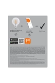 LEDVANCE SMART LED WIFI GLOBE FLAMENT 4.5W - 4