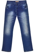 Kadın Cep Kapaklı Jean Pantolon SFF-0197 - 2