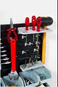 Her Şey Elinizin Altında Duvar Alet Paneli 43 Parça Hırdavat Duvar Panel Set Avadanlık - 2