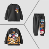 PAW PATROL Baskılı Sweatshirt 2'li Alt Takım - 1