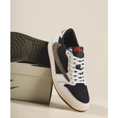 Nike Air Jordan 1 Low DH3227-101 Travis Scott x Olive - 1