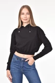 DRR Moda Kapüşonlu Bel Lastikli Sweet - 3