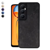 Realme C65 Kılıf Aras Seri Deri Kapak thumbnail 1